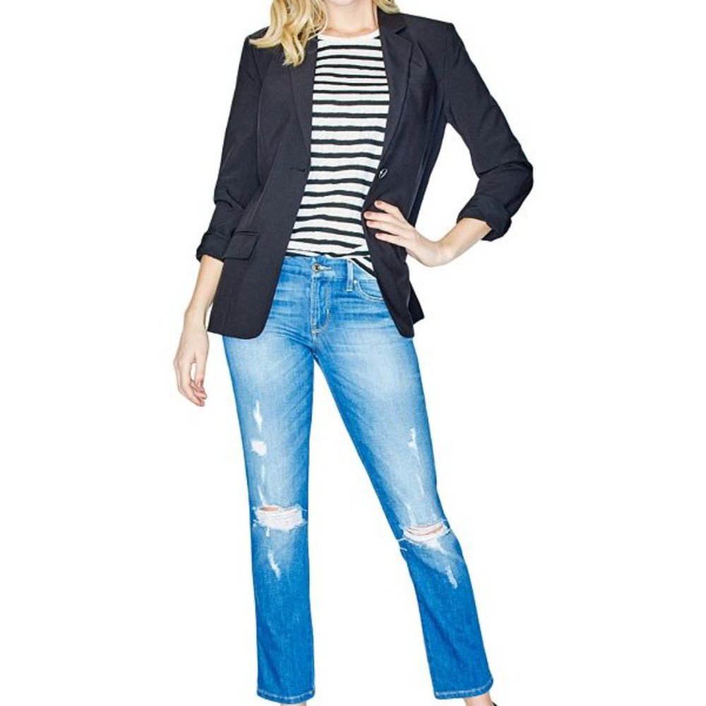 EUC Guess Monietta Striped Top - Size XS